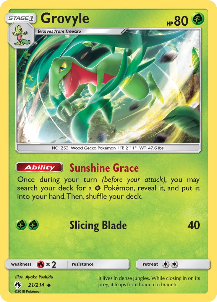 Grovyle [Reverse Holo]